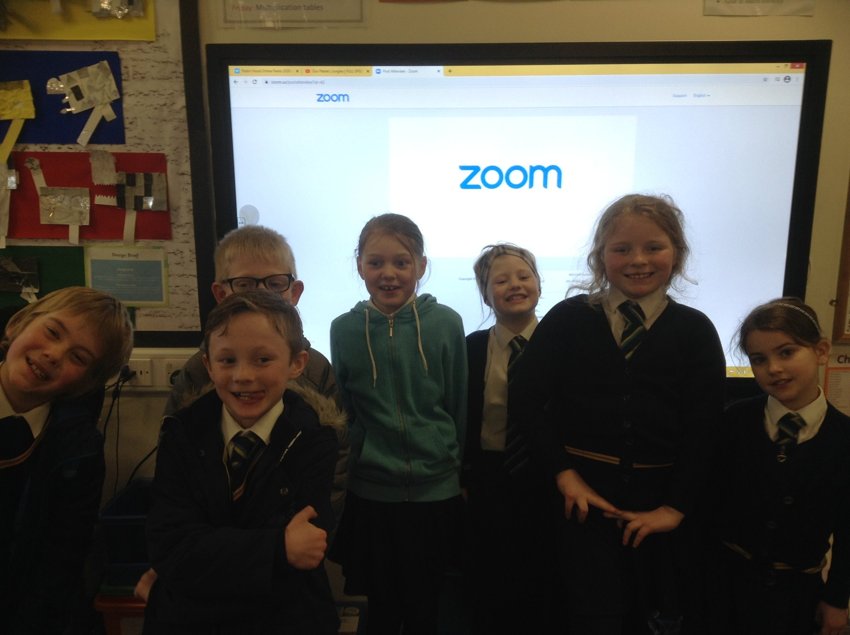 Image of Zoom brings the children together!